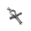 Ankh Necklace Stainless Steel Ancient Egyptian Aunk Pendant Back View