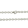 Cable Stainless Steel Chain Necklace Hypoallergenic 2mm Wide 1