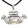 Celtic Claddagh Necklace Stainless Steel Pendant