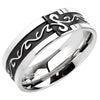 Filigree Steampunk Stainless Steel Ring