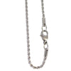 Stainless Steel Rope Chain Necklace 5mm Wide