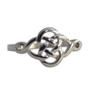Women's Hypoallergenic Celtic Dara Knot Stainless Steel Ring