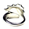 Baby Dragon Ring Silver Stainless Steel Unisex Draco Fantasy Band Cosplay LARP Back