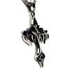Tattoo Cross Necklace Surgical Stainless Steel Tribal Crucifix Pendant Side