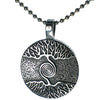 Yggdrasil Necklace Stainless Steel Viking Norse Tree of Life Pendant
