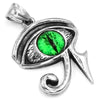 Egyptian Eye of Ra Necklace Stainless Steel Wadjet Sekhmet Pendant