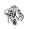 Electric Guitar Ring Stainless Steel