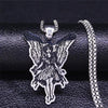 Fairie Necklace Stainless Steel Sprite Fairy Pixie Pendant