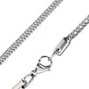 Franco Wheat Chain Silver Stainless Steel 3mm