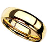 Gold Tungsten Ring 6mm Wedding Band Handfasting-2