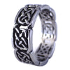 Celtic Knot Wedding Band - Stainless Steel Ring