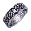 Stainless Steel Celtic Knot Wedding Band