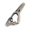 Women's Filigree Heart Stainless Steel Ring
