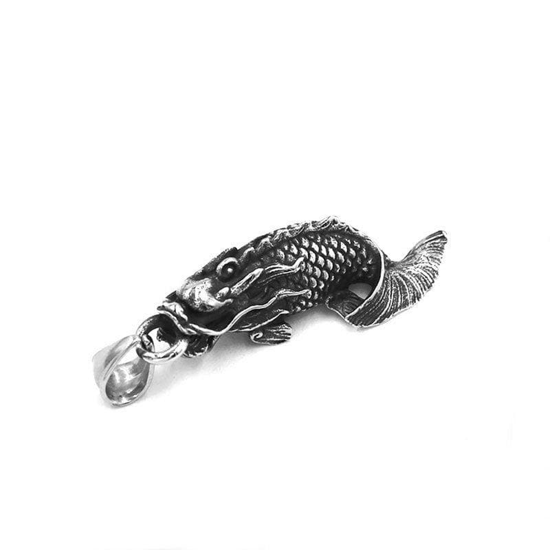 Koi Fish Pendant Necklace. Japanese Chinese Carp Necklace. A - Inspire  Uplift