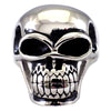 Men's Dia de los Muertos, Day of the Dead Stainless Steel Skull Ring