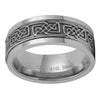 Norse Knot Viking Spinner Ring Stainless Steel Celtic Anti Anxiety Band Top View