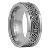 Norse Knot Viking Spinner Ring Stainless Steel Celtic Anti Anxiety Band