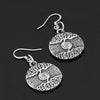 Norse Yggdrasil Earrings Stainless Steel Viking Tree of life Dangle Drops