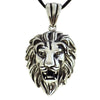 Roaring Lion Head Stainless Steel Pendant Necklace