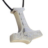 Thor's Hammer Pendant Mjolnir Amulet Necklace
