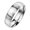 Traditional Wedding Band Stainless Steel Anniversary Ring