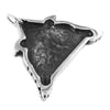 Viking Triskelion Necklace Stainless Steel Odin Ravens Huginn Muninn Pendant Backside