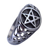Five-Pointed Star Stainless Steel Ring