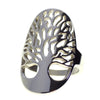 Women's Hypoallergenic Tree of Life Stainless Steel Ring
